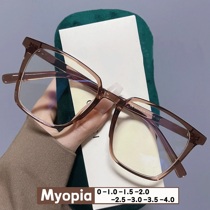 Vintage Fashion Definition - Modische Frauen Männer Dioptrien Minus Gläser