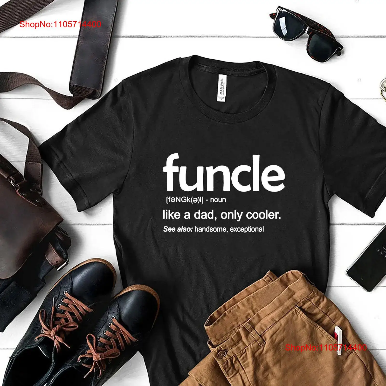 Vintage Fashion Definition - Funcle T-Shirt mit Onkel-Definition, lustig für