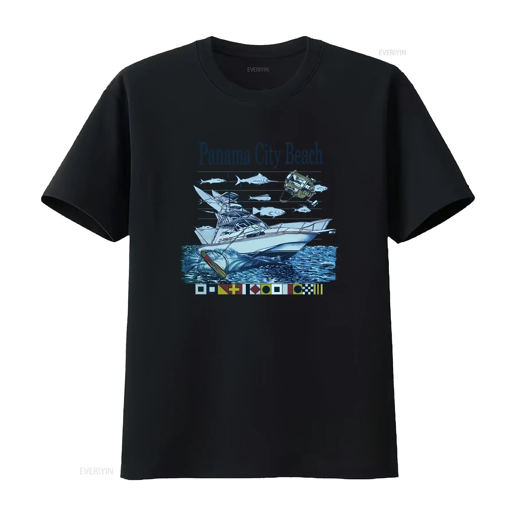 Vintage Yacht Fashion - Vintage 90er Jahre Panama City Beach