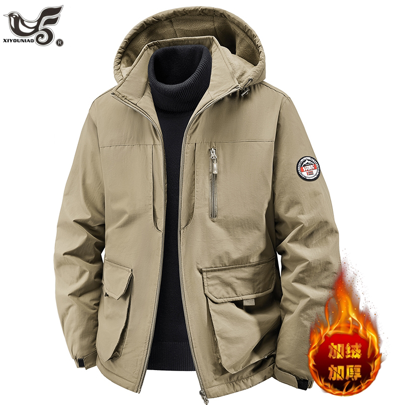Varsity Jacket Wool - Plus Größe 7XL 8XL Männer Parkas