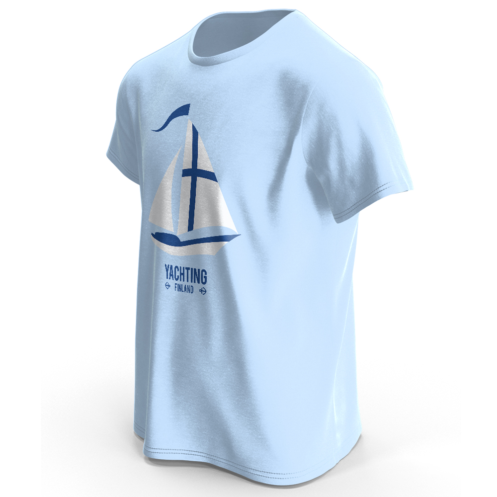 Herren-T-Shirt mit Yachting-Gr – Vintage Yacht Fashion Bewertung und Preis