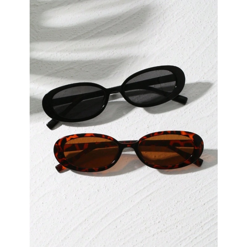 2 Stück Vintage ovale Kunststo – Vintage Fashion Images Bewertung und Preis