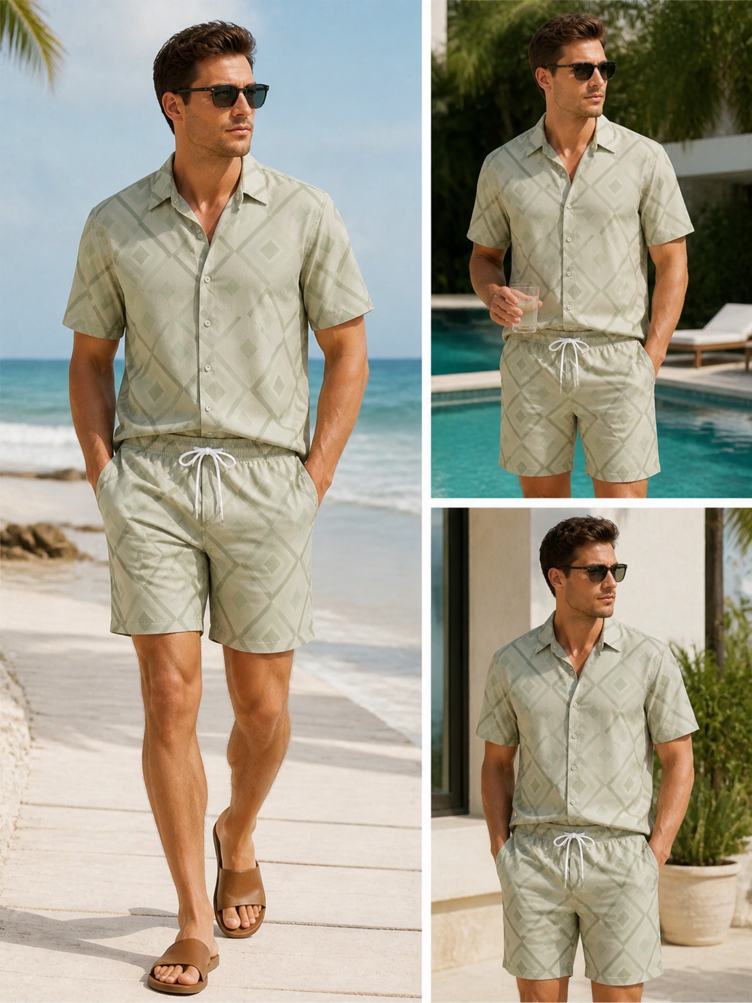 Herren-Set mit Blumenmuster: K – Printed Floral Shirt Bewertung und Preis
