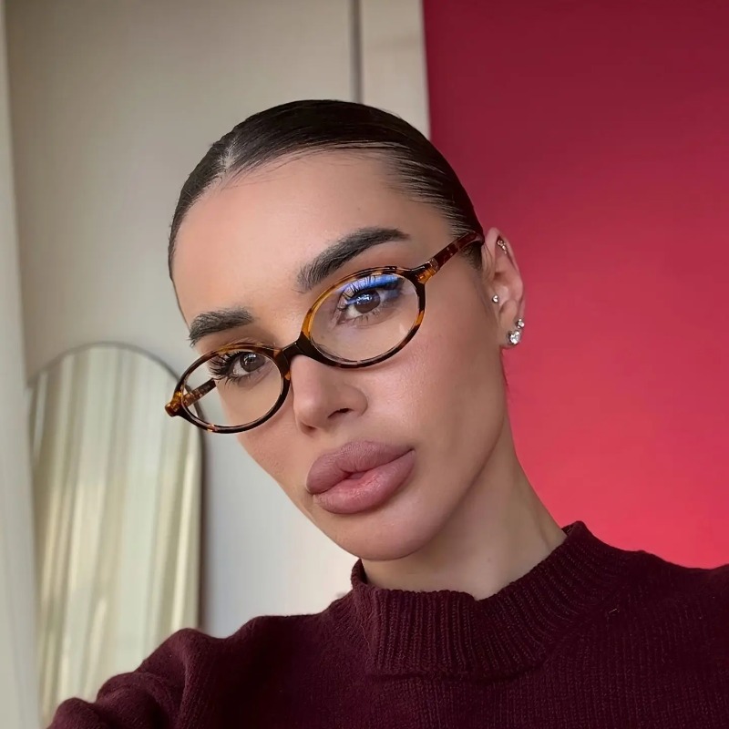 Vintage Ovale Sonnenbrille für – Vintage Fashion Images Bewertung und Preis