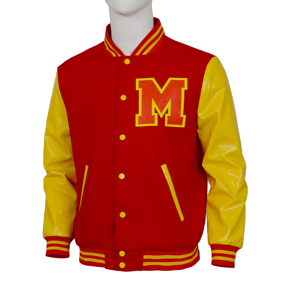 Michael Jackson Cosplay-Colleg – Varsity Jacket Wool Bewertung und Preis