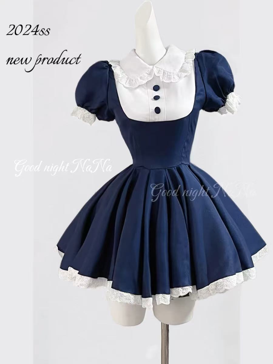Gothic Schwarz Lolita 3-teilig – Vintage Fashion Pieces Bewertung und Preis