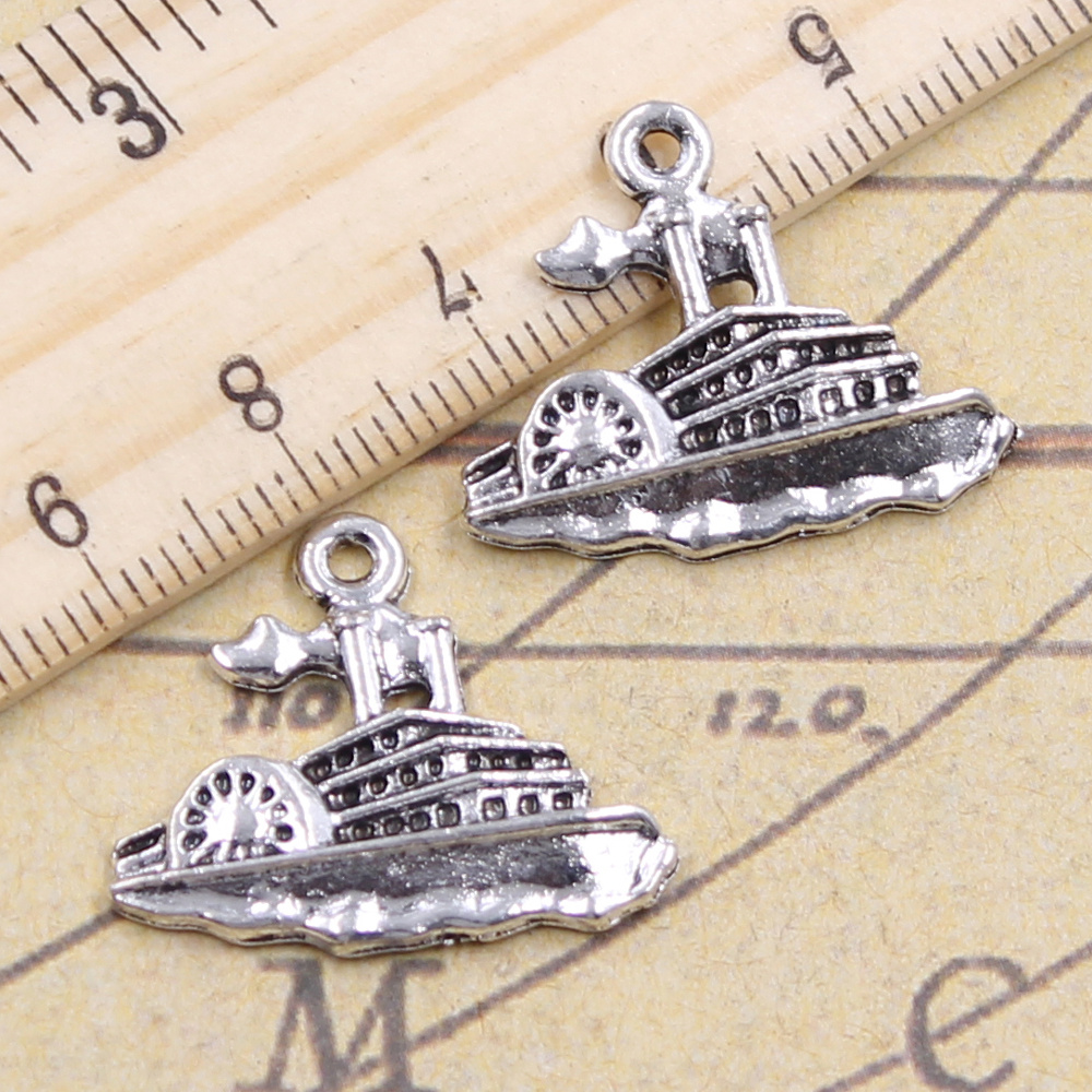 15 Stück Charms Schnellboot Ya – Vintage Yacht Fashion Bewertung und Preis
