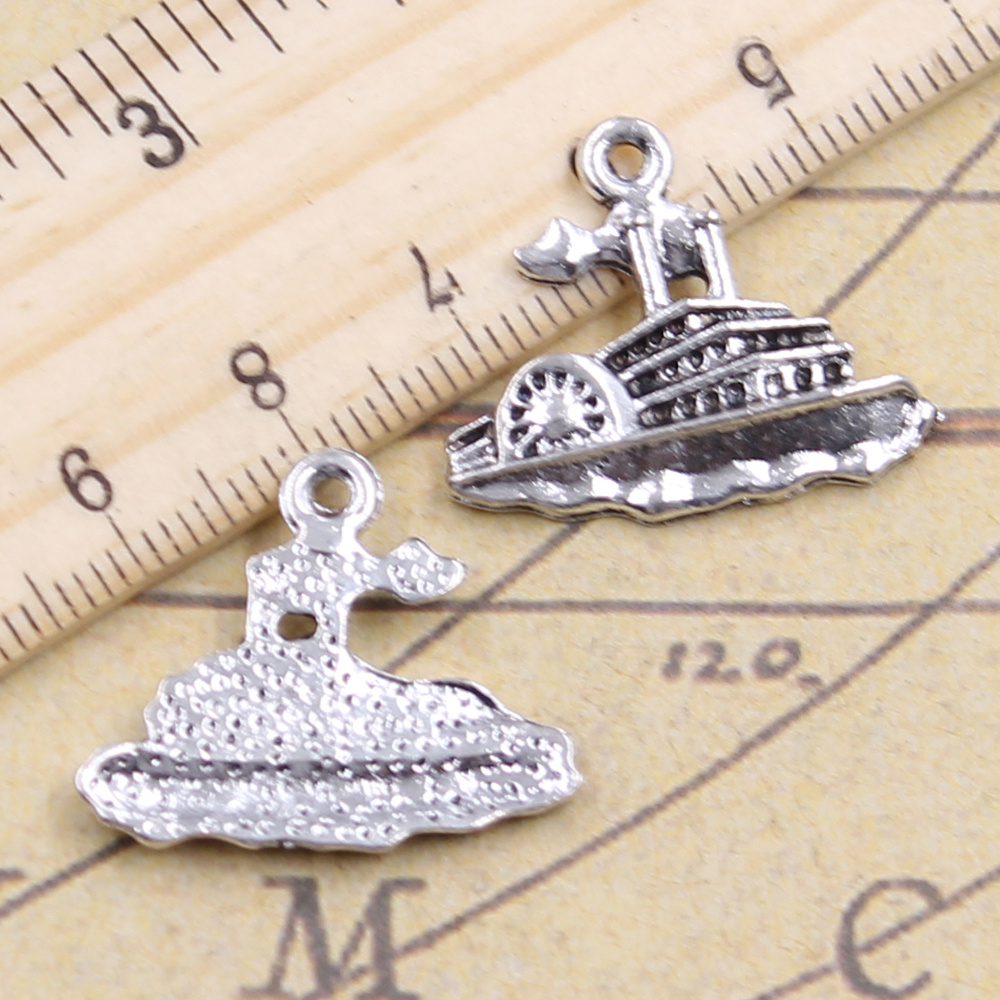 15 Stück Charms Schnellboot Ya – Vintage Yacht Fashion Bewertung und Preis