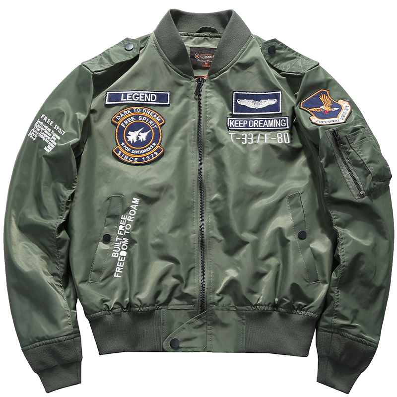 Männer Frühling Taktische Arme – Varsity Jacket Wool Bewertung und Preis