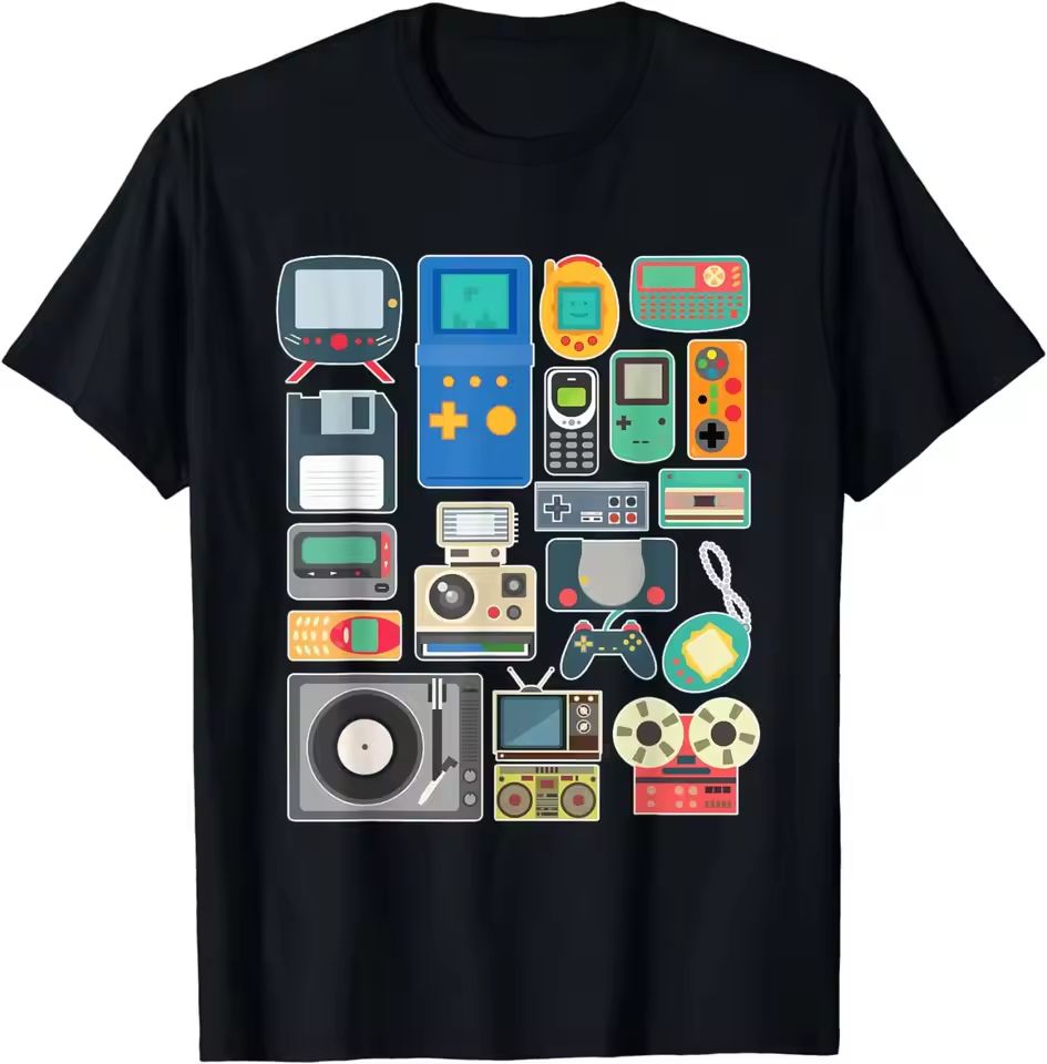 80er 90er Jahre Videospiel Ret – Vintage Fashion Video Bewertung und Preis