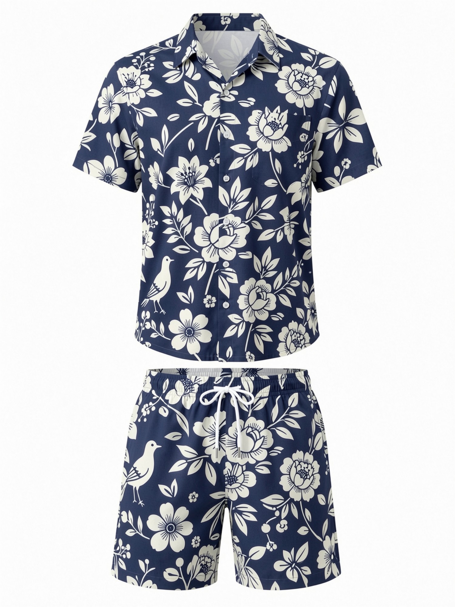 Herren-Set mit Blumenmuster: K – Printed Floral Shirt Bewertung und Preis