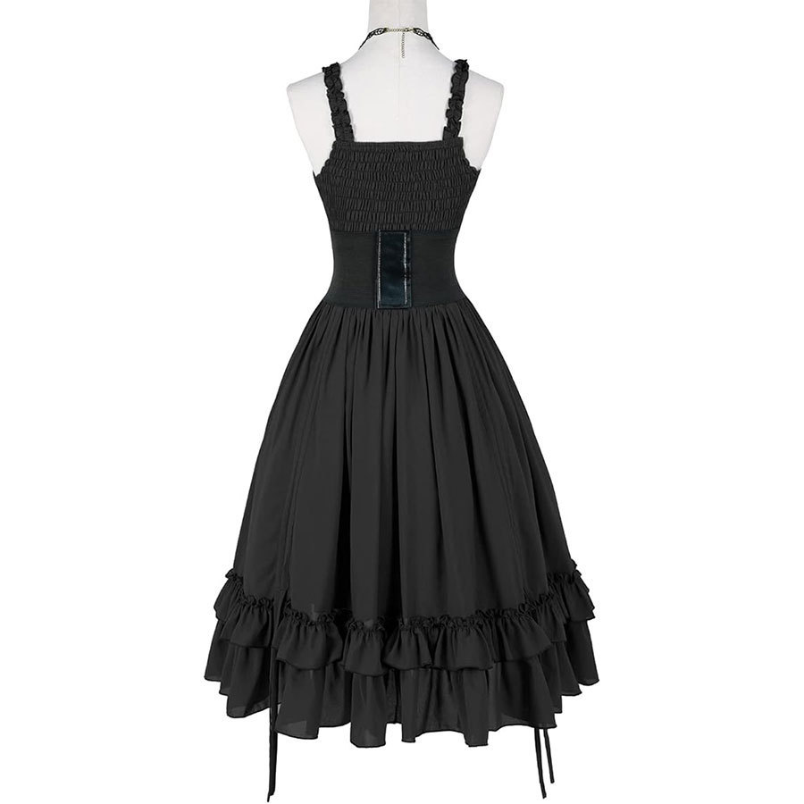 Damen Gothic Kleid Korsett Sli – Vintage Slip Dress Bewertung und Preis