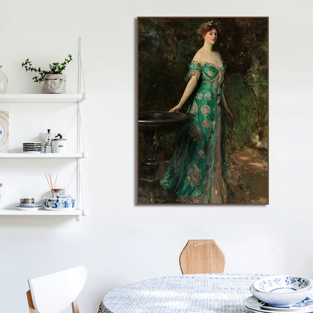 Renaissance Frauenporträt Post – Vintage Victorian Fashion Bewertung und Preis