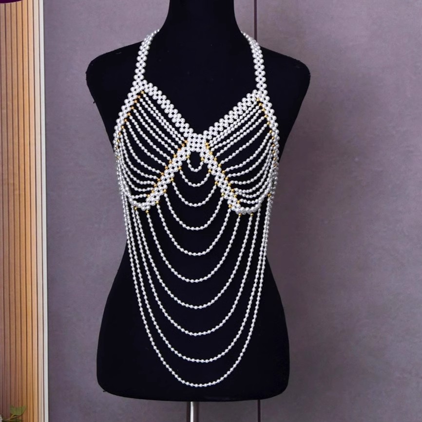 Damen Frühling Sommer Perlen G – Vintage Fashion In Chinese Bewertung und Preis