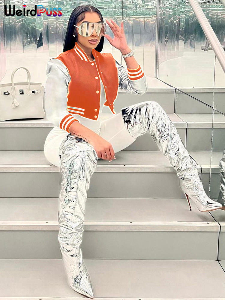 Weird Puss Fluffy Letter Kurze – Varsity Jacket Wool Bewertung und Preis
