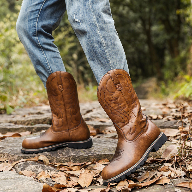 Herrenstiefel, klassische hand – Vintage Fashion Mens Bewertung und Preis