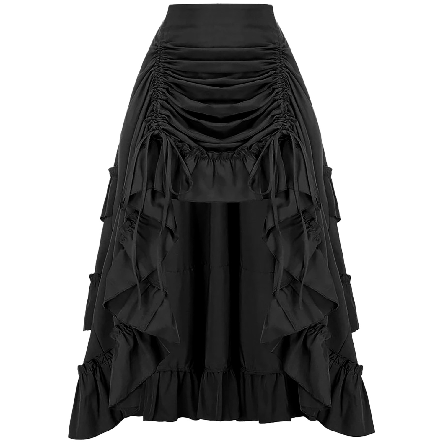Rüschener, hoch taillierter, l – Vintage Victorian Fashion Bewertung und Preis