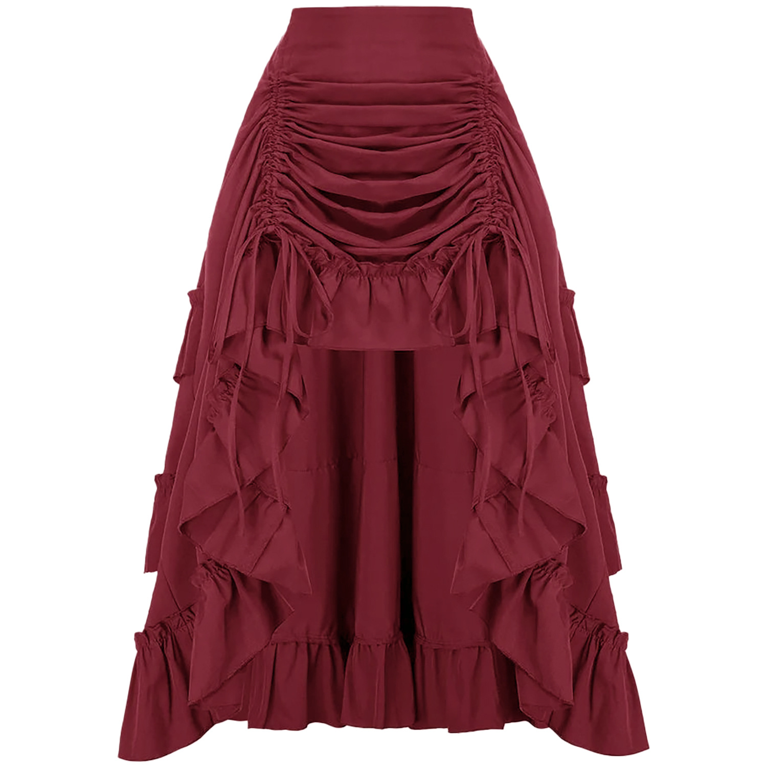Rüschener, hoch taillierter, l – Vintage Victorian Fashion Bewertung und Preis