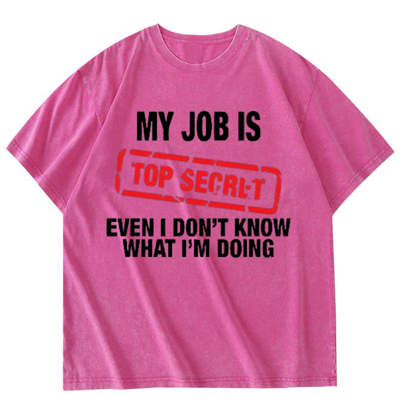 My Job Is Top Secret Lustiges  – Vintage Fashion Jobs Bewertung und Preis