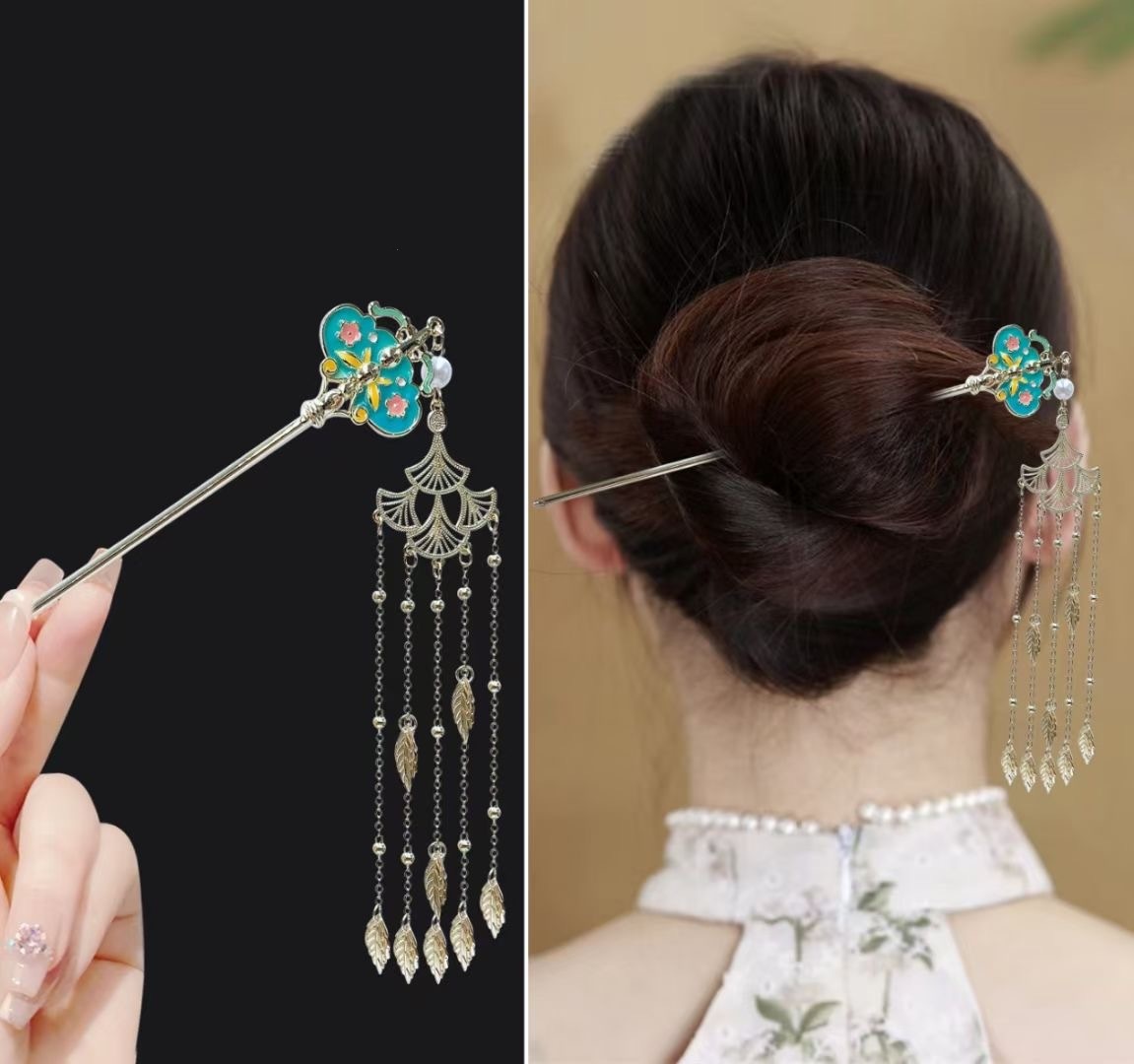 18 cm Chinesischen Stil Haarna – Vintage Fashion In Chinese Bewertung und Preis