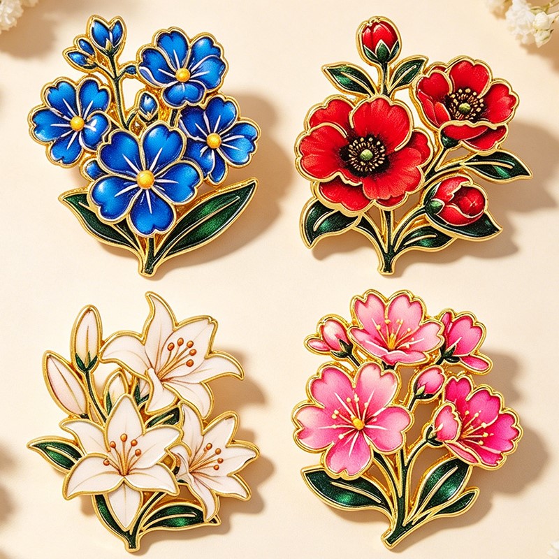 Niedliche Vintage Bunte Blumen – Vintage Victorian Fashion Bewertung und Preis