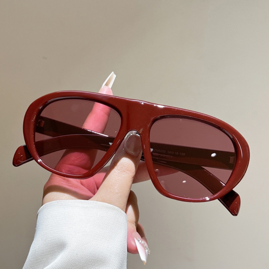 Neue Übergroße Piloten-Sonnenb – Vintage Fashion Images Bewertung und Preis