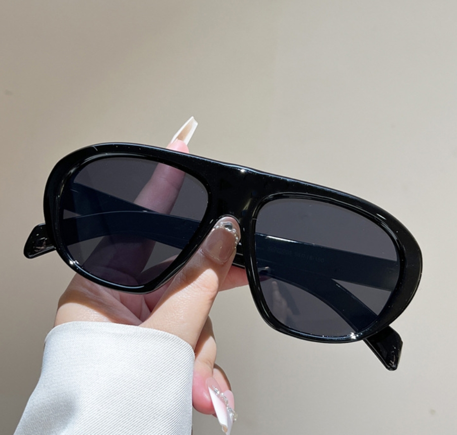 Neue Übergroße Piloten-Sonnenb – Vintage Fashion Images Bewertung und Preis