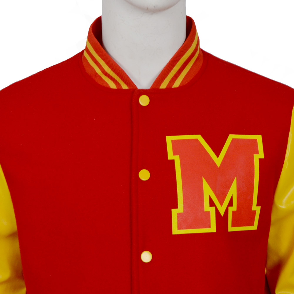 Michael Jackson Cosplay-Colleg – Varsity Jacket Wool Bewertung und Preis