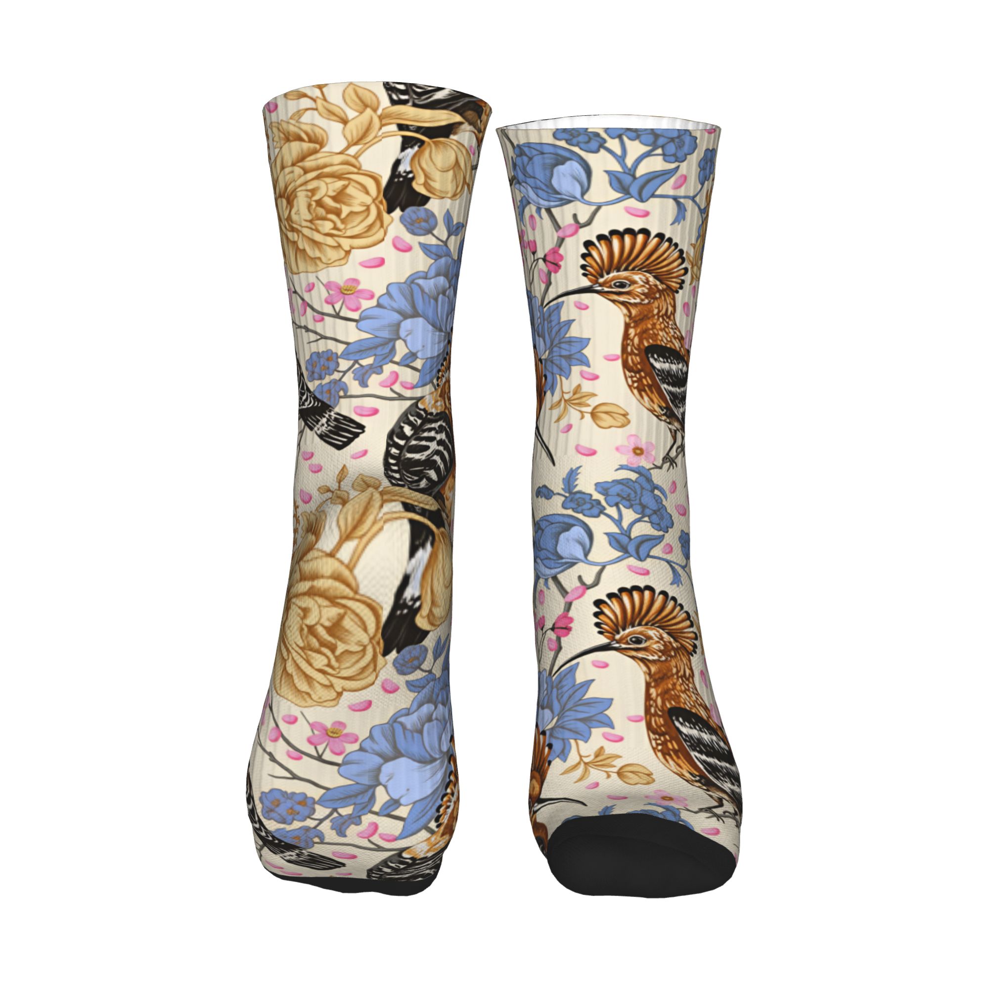 Hoopoe Bird Blue Peony Vintage – Vintage Fashion Mens Bewertung und Preis